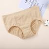 Ropa interior japonesa de panal 3D sin costuras, de algodón elástico, transpirable, con cintura y cadera para mujer