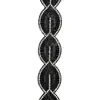 Nova Renda com Strass Código de Barras Adesivo Termofusível Diamante + Miçangas Tubulares Acessórios para Joias DIY Acessórios para Roupas Fábrica Atacado