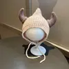 Gorro de Bebé Otoño e Invierno Bebé Niño Pequeño Meses Tempranos Tejido Principios de Otoño Protección para las Orejas Unisex Principios de Otoño Primavera Otoño Invierno