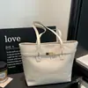 Bolsa de mano casual estilo coreano para mujer, nuevo bolso de mano vintage, bolso de hombro de moda de gran capacidad para el trabajo