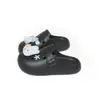 Birkenstock Crocs Feminino 2026 Verão Uso Externo DIY Coelho Branco Pequeno Conforto no Pé Estilo Férias Chinelos Fechados Feminino