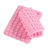 Molde de Silicona para Fondant de Frutas Lindas, Molde Irregular Rosa para Chocolate, Accesorios para Decoración de Pasteles DIY, Herramientas para Hornear