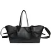 Bolso de Mano Retro de Gran Capacidad para Mujer, Nuevo Modelo 2026, Bolso Ala con Patrón de Lichi, Bolso Cruzado Simple para Hombro