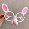 Gafas de sol de moda para niñas, divertidas y bonitas de dibujos animados para cumpleaños, populares en internet de Corea del Sur, accesorios de fotos para niñas.