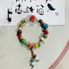 Pulseiras de Cerâmica Atacado, Transmissão ao Vivo em Pontos Turísticos e Feiras Noturnas, Pulseiras de Contas de Porcelana Caixa Surpresa, Pequenos Artigos de Bancas de Rua, Joias Vintage Artesanais