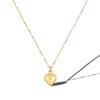 Factory Outlet Nova Moda Europeia e Americana Titanium Steel Cross Collection Ouro banhado a ouro não desbotado em Advanced Clavicle Chain Mulheres