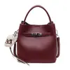 Bolso Pequeño Retro Estilo Coreano para Mujer 2026 Primavera Nueva Moda Tendencia Alto Valor Simple Casual Bolso Cubo para Mujer