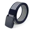 Cinturón Casual de Lona y Nylon para Hombres y Mujeres Sin Metal Entrenamiento al Aire Libre Hebilla Lisa Cinturón de Combate Fuente Transfronteriza