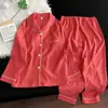 Fábrica 9ª Lote Otoño Nuevo Cárdigan Largo Doble Botonadura para Mujer Solapa Algodón Nube Talla Grande Serie Color Sólido Ropa de Casa