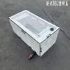 Barril Grueso para Transporte de Peces Vivos 120L100L Maletero de Coche Barril de Pesca Caja de Peces Sellada Antiderrames Cubo de Agua