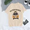Camiseta Mujer Outerbanks Carolina del Norte Pogue Life Outer
