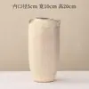 Vaso Cerâmico, Flores Hidropônicas, Estilo Tranquilo, Luxo Acessível para Casa, Retrô, Decoração de Pousada Antiga, Sala de Estar, Sensação Artesanal