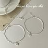 Pulsera Onihan S925 de plata esterlina, diseño de nicho ligero y lujoso, con forma de estrella y circonita, media pulsera, media cadena, refinada y de alta gama para mujer.