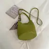 Bolso Cubo Tejido Estilo Coreano Madre e Hijo Bolso de Mano con Pañuelo de Seda Retro Gran Capacidad Bolso Tote Simple para el Viaje Diario Cruzado