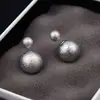Moe Doudou versão coreana dos brincos mais vendidos nova moda brincos de pérola bola tamanho dupla face joias lote misto que combinam com tudo