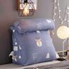 Cojín triangular tatami de bolsa blanda de noche para dormitorio con reposacabezas almohada grande sofá de sala de estar almohada de soporte lumbar cojín de respaldo