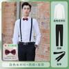 Estilo ocidental Verão Melhor Homem Roupas Irmãos Grupo Roupas Terno Vestido Colete Branco Camisa Noivo Terno Tamanho Grande Cinta