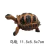 Modelo Animal Artificial Transfronteiriço para Crianças Tigre Urso Polar Búfalo Zebra Brinquedo de Plástico Presente para Jardim de Infância