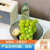 Plato de Frutas Yimei Sala de Estar Hogar 2023 Nuevo Mesa de Café Plato de Frutas Lujo Accesible de Gama Alta Recepción Plato de Dulces para Exhibir Bocadillos