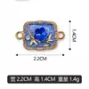 Pingente de pulseira e colar com pingente de gema incrustada de óleo gota DIY acessórios de ornamentos podem ser atacado misto vendas diretas da fábrica transfronteiriço