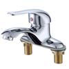 Cuenca de Cobre de Agua de Trigo cabeza de dragón de dos articulaciones cobre shendas lavabo de dos articulaciones grifo de válvula mezcladora de agua fría y caliente de doble orificio de tres orificios