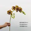 Mini Orquídea Mariposa Flor Artificial de EVA, Orquídea Araña, para Arreglos de Boda, Decoración del Hogar y Diseño Floral - Tallo Único