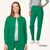 Amazon Cardigan de Manga Longa Uniforme de Trabalho para Doutor Uniforme de Enfermeira Conjunto para Mulheres Traje Cirúrgico Manto de Isolamento Manto Cirúrgico