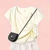 Conjunto de Falda de Pastel Lindo de Verano 2026 para Niños Mayores, Diseño para Chicas Estilo Universitario Conjunto de Top de Color Sólido con Cordón