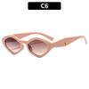 Moda Europeia e Americana Novos Óculos de Sol Poligonais com Temperamento Armação Pequena Anti-UV Óculos de Sol para Fotografia de Rua Óculos Tendência para Celebridades da Internet Femininas