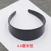 Tiara material diy bolsa feito à mão plástico largo alisamento tiara contínua personalidade acessórios pretos [sem dentes antiderrapantes]]