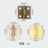 Bisagra de Ángulo Recto Caja de Embalaje Hojas Sueltas Interior 180 Grados Bisagra Pequeña Bisagra para Caja de Regalo Accesorios de Hierro Caja de Madera