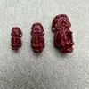 Minério Natural Cinábrio Ouro Roxo Areia Pixiu Pingente Atacado Pulseira de Contas DIY Artesanal Acessórios para Colar