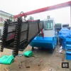 Equipo de salvamento de basura de superficie de río totalmente automático, barco de salvamento de jacinto de agua, equipo de salvamento de basura