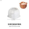 Molde de Silicone Longbo DIY Gota de Cola de Cristal Resina Amor Hexágono Rosto Armazenamento Copo de Vela Pequeno Vaso