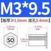 Tornillos Autoperforantes SO-M2M2.5M4M5M6 Estándar Nacional Otros Galvanizados