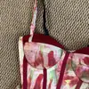 Camisola Floral para Mujer 2026 Nuevo Estilo Ropa Exterior Chica Popular Rojo Puro Deseo Tube Top Crop Top