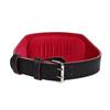 Cinto de levantamento terra agachado e alargado de 15 cm, couro sintético, alavanca automática, fivela de aço, equipamento de proteção esportiva