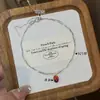 Collar Casual y Exquisito de Plata 925 con Grano de Café con Goteo de Aceite para Mujer, Lujo Accesible Cadena de Clavícula Tirable de Gama Alta de Nicho