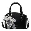 Bolso Cubo Shell Transfronterizo 2025 Nuevo Estilo Texturizado de Gran Capacidad Cruzado Bolso de Mano de Moda para Clase y Desplazamientos