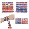 Anillo de presión de Spider-Man Pulsera de bofetada de Spider-Man Pulsera de muñeca de PVC con diseño de Spider-Man Pulsera divertida de presión de Spider-Man