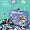 Caixa de Presente com Quebra-Cabeça Infantil Transfronteiriço Presente para o Dia das Crianças Presente para Compartilhar no Aniversário Presente para Instituição de Educação Infantil Brinquedos de Comércio Exterior Atacado