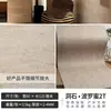 Revestimento de Azulejo de Pedra Macia Travertino Romano Painel Decorativo de Parede Externa Travertino Âmbar Imitação de Pedra Pele de Travertino Flexível de PU
