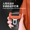 Adecuado para Ideal Weilai Wenjie Xiaomi Cubierta Protectora de Cinturón de Seguridad Hebilla de Cinturón de Seguridad Anticolisión de Silicona Cubierta de Silicona