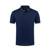 Verão respirável POLO camisa manga curta camiseta impressa publicidade camisa trabalho roupas bordadas cultura camisa lap logotipo personalizado