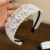 Diadema de ala ancha para uso diario, Diadema para el cabello de mujer, Diadema alta, Pinza para el cabello, Estilo Melard Otoño e Invierno, Diadema de alta gama