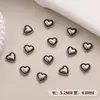 Accesorios Transfronterizos para Uñas, Estilo Punk Oscuro, Decoraciones Metálicas de Cruz Retro para Uñas, Accesorios Portátiles para Uñas DIY