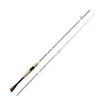 Caña Makou Ul Caña de Pesca para Micro-Pesca Caña de Pesca con Caña de Fibra de Carbono para Señuelos 1.86m 1.98m Mango Recto Mango de Pistola Caña de Pesca