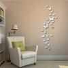 JM325 Pegatinas de Pared Espejo de Cristal Mariposa Pegatinas de Pared Estéreo Acrílicas Decoración de Dormitorio Venta Caliente Outlet de Fábrica