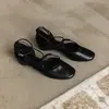Estilo Retro Francés~Sandalias Cómodas Versátiles Caladas de Tira Cruzada 2026 Verano Simples Sandalias Adelgazantes que Aumentan la Altura