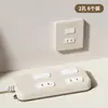 Cubierta Protectora de Enchufe Cubierta de Seguridad para Protección Infantil Cubierta Protectora contra Electrocución para Bebés Bloqueador de Enchufes para Bebés
